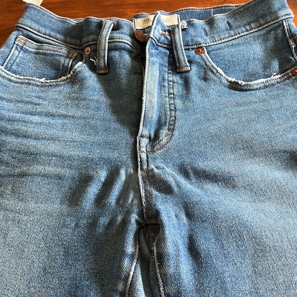 MADEWELL 9” high rise skinny jeans Pearson wash size 27 AA579 in seam 28” - Picture 13 of 13